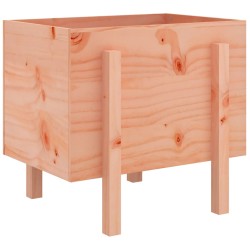 vidaXL Jardinera de madera maciza de abeto Douglas 62x50x57 cm