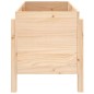 vidaXL Arriate elevado de jardín madera maciza de pino 101x50x57 cm vidaXL Arriate elevado de jardín madera maciza de pino 101x50x57 cm