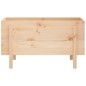 vidaXL Arriate elevado de jardín madera maciza de pino 101x50x57 cm vidaXL Arriate elevado de jardín madera maciza de pino 101x50x57 cm