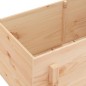 vidaXL Arriate elevado de jardín madera maciza de pino 101x50x57 cm vidaXL Arriate elevado de jardín madera maciza de pino 101x50x57 cm