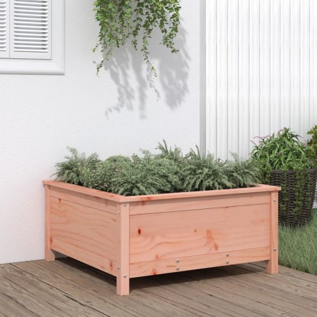 vidaXL Jardinera madera maciza de abeto Douglas 82,5x82,5x39 cm