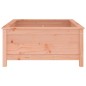 vidaXL Jardinera madera maciza de abeto Douglas 82,5x82,5x39 cm