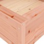 vidaXL Jardinera madera maciza de abeto Douglas 82,5x82,5x39 cm