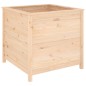 vidaXL Jardinera madera maciza de pino 82,5x82,5x78 cm vidaXL Jardinera madera maciza de pino 82,5x82,5x78 cm
