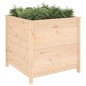 vidaXL Jardinera madera maciza de pino 82,5x82,5x78 cm vidaXL Jardinera madera maciza de pino 82,5x82,5x78 cm