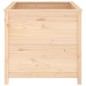 vidaXL Jardinera madera maciza de pino 82,5x82,5x78 cm vidaXL Jardinera madera maciza de pino 82,5x82,5x78 cm