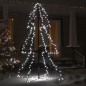 vidaXL Árbol de Navidad 200 luces LED interior y exterior 98x150 cm vidaXL Árbol de Navidad 200 luces LED interior y exterior 98x150 cm