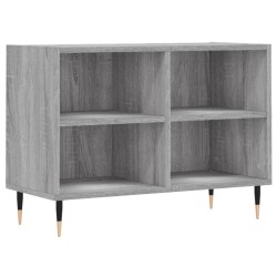 vidaXL Mueble de TV madera de ingeniería gris Sonoma 69,5x30x50 cm