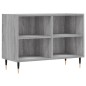 vidaXL Mueble de TV madera de ingeniería gris Sonoma 69,5x30x50 cm
