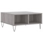 vidaXL Mesa de centro madera de ingeniería gris Sonoma 60x60x30 cm vidaXL Mesa de centro madera de ingeniería gris Sonoma 60x60x30 cm