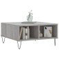 vidaXL Mesa de centro madera de ingeniería gris Sonoma 60x60x30 cm vidaXL Mesa de centro madera de ingeniería gris Sonoma 60x60x30 cm