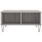 vidaXL Mesa de centro madera de ingeniería gris Sonoma 60x60x30 cm vidaXL Mesa de centro madera de ingeniería gris Sonoma 60x60x30 cm