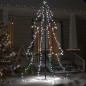 vidaXL Árbol de Navidad 240 luces LED interior y exterior 118x180 cm vidaXL Árbol de Navidad 240 luces LED interior y exterior 118x180 cm