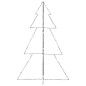 vidaXL Árbol de Navidad 240 luces LED interior y exterior 118x180 cm vidaXL Árbol de Navidad 240 luces LED interior y exterior 118x180 cm