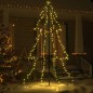 vidaXL Árbol de Navidad 240 luces LED interior y exterior 118x180 cm vidaXL Árbol de Navidad 240 luces LED interior y exterior 118x180 cm
