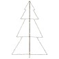 vidaXL Árbol de Navidad 240 luces LED interior y exterior 118x180 cm vidaXL Árbol de Navidad 240 luces LED interior y exterior 118x180 cm