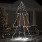 vidaXL Árbol de Navidad 300 luces LED interior y exterior 120x220 cm vidaXL Árbol de Navidad 300 luces LED interior y exterior 120x220 cm