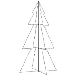 vidaXL Árbol de Navidad 300 luces LED interior y exterior 120x220 cm