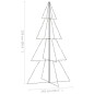vidaXL Árbol de Navidad 360 luces LED interior y exterior 143x250 cm vidaXL Árbol de Navidad 360 luces LED interior y exterior 143x250 cm