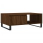 vidaXL Mesa de centro madera de ingeniería roble marrón 90x60x35 cm vidaXL Mesa de centro madera de ingeniería roble marrón 90x60x35 cm