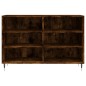 vidaXL Aparador de madera de ingeniería roble ahumado 103,5x35x70 cm vidaXL Aparador de madera de ingeniería roble ahumado 103,5x35x70 cm