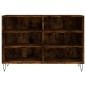 vidaXL Aparador de madera de ingeniería roble ahumado 103,5x35x70 cm vidaXL Aparador de madera de ingeniería roble ahumado 103,5x35x70 cm
