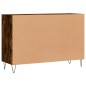 vidaXL Aparador de madera de ingeniería roble ahumado 103,5x35x70 cm vidaXL Aparador de madera de ingeniería roble ahumado 103,5x35x70 cm
