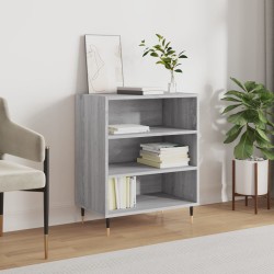 vidaXL Aparador madera de ingeniería gris Sonoma 57x35x70 cm