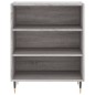 vidaXL Aparador madera de ingeniería gris Sonoma 57x35x70 cm