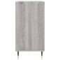 vidaXL Aparador madera de ingeniería gris Sonoma 57x35x70 cm