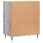 vidaXL Aparador madera de ingeniería gris Sonoma 57x35x70 cm