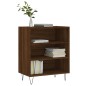 vidaXL Aparador madera de ingeniería marrón roble 57x35x70 cm