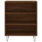 vidaXL Aparador madera de ingeniería marrón roble 57x35x70 cm