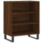 vidaXL Aparador madera de ingeniería marrón roble 57x35x70 cm vidaXL Aparador madera de ingeniería marrón roble 57x35x70 cm