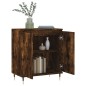 vidaXL Aparador madera contrachapada color roble ahumado 60x35x70 cm vidaXL Aparador madera contrachapada color roble ahumado 60x35x70 cm