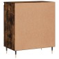 vidaXL Aparador madera contrachapada color roble ahumado 60x35x70 cm vidaXL Aparador madera contrachapada color roble ahumado 60x35x70 cm