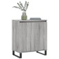 vidaXL Aparador de madera contrachapada gris Sonoma 60x35x70 cm