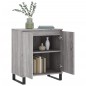 vidaXL Aparador de madera contrachapada gris Sonoma 60x35x70 cm