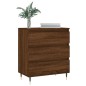 vidaXL Aparador madera contrachapada marrón roble 60x35x70 cm vidaXL Aparador madera contrachapada marrón roble 60x35x70 cm