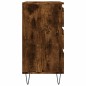 vidaXL Aparador madera contrachapada color roble ahumado 60x35x70 cm vidaXL Aparador madera contrachapada color roble ahumado 60x35x70 cm