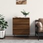 vidaXL Aparador madera contrachapada marrón roble 60x35x70 cm vidaXL Aparador madera contrachapada marrón roble 60x35x70 cm
