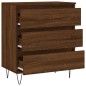 vidaXL Aparador madera contrachapada marrón roble 60x35x70 cm vidaXL Aparador madera contrachapada marrón roble 60x35x70 cm