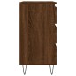 vidaXL Aparador madera contrachapada marrón roble 60x35x70 cm vidaXL Aparador madera contrachapada marrón roble 60x35x70 cm