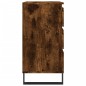 vidaXL Aparador madera contrachapada color roble ahumado 60x35x70 cm vidaXL Aparador madera contrachapada color roble ahumado 60x35x70 cm