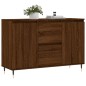 vidaXL Aparador de madera de ingeniería marrón roble 104x35x70 cm vidaXL Aparador de madera de ingeniería marrón roble 104x35x70 cm