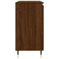 vidaXL Aparador de madera de ingeniería marrón roble 104x35x70 cm vidaXL Aparador de madera de ingeniería marrón roble 104x35x70 cm