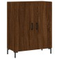 vidaXL Aparador de madera de ingeniería marrón roble 69,5x34x90 cm vidaXL Aparador de madera de ingeniería marrón roble 69,5x34x90 cm