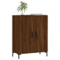 vidaXL Aparador de madera de ingeniería marrón roble 69,5x34x90 cm vidaXL Aparador de madera de ingeniería marrón roble 69,5x34x90 cm