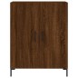 vidaXL Aparador de madera de ingeniería marrón roble 69,5x34x90 cm vidaXL Aparador de madera de ingeniería marrón roble 69,5x34x90 cm