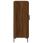 vidaXL Aparador de madera de ingeniería marrón roble 69,5x34x90 cm vidaXL Aparador de madera de ingeniería marrón roble 69,5x34x90 cm